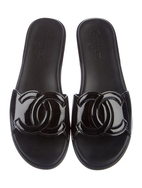 chanel pillow slides|chanel kid sandals.